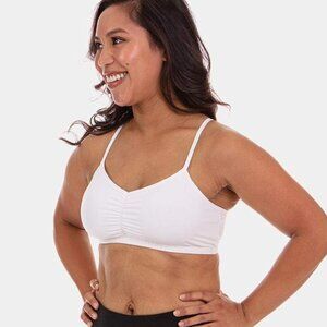 NWT Handful Bra Adjustable Bra No Headlights White Small